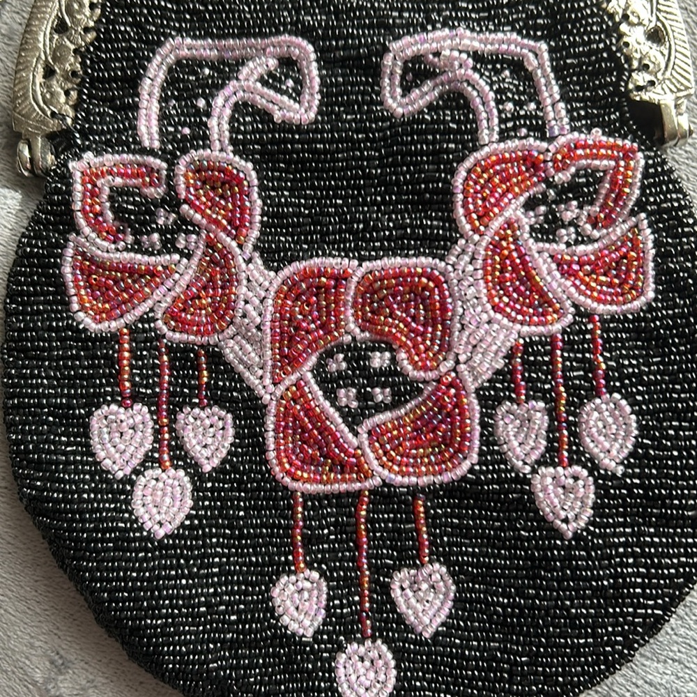 Vintage beaded bag - Picture 2 of 7